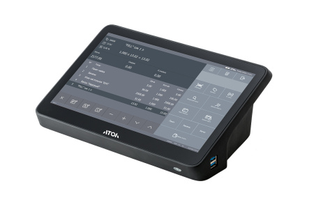 Сенсорный терминал АТОЛ Optima (11.6", J3455, 4 ГБ DDR3L, SSD 128 Гб M.2, АКБ, Windows 10 IoT.). V7 Lite