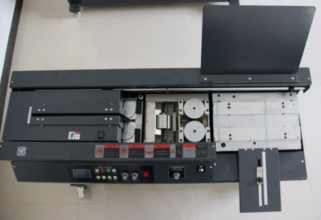 Автоматический термопереплётчик (ролики боковой проклейки, торшонирование и фреза) Bulros 50R