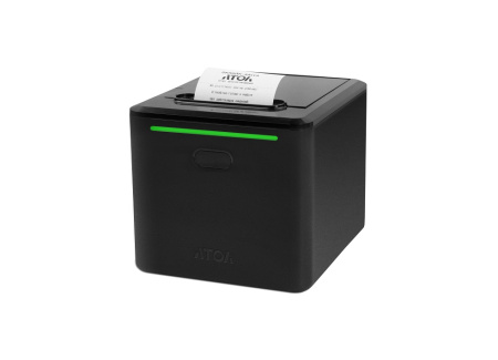 ККТ АТОЛ 55 v2 Ф. Черный. Без ФН. USB. RS-232. Ethernet. 5.0