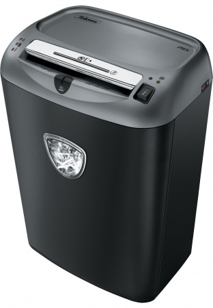 Шредер Fellowes® Powershred® 75Cs, DIN P-4, 4x38мм, 12лcт., 27лтр., SafeSense™, Селектор кол-ва лист