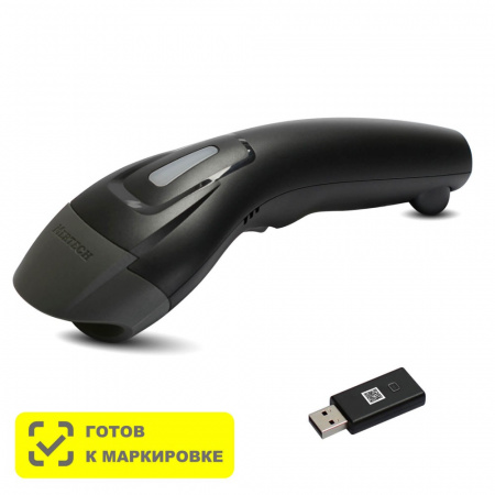 Беспроводной сканер штрих кода MERTECH CL-610 BLE Dongle P2D USB Black