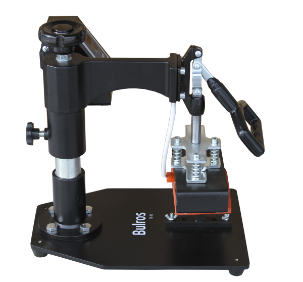 Горизонтально-поворотный термопресс для бейсболок и рукавов, с электронным управлением Bulros TC-10