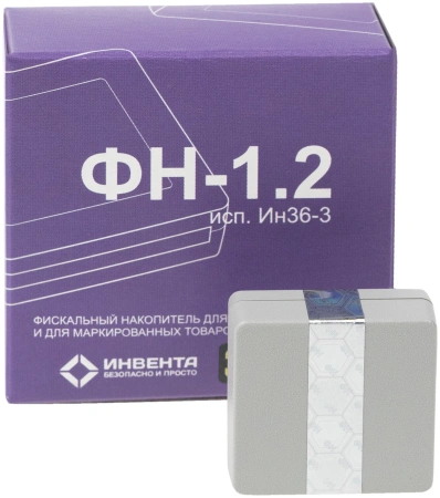 Фискальный накопитель ФН 1.2 на 36 месяцев Фискальный накопитель ФН 1.2 на 36 месяцев
