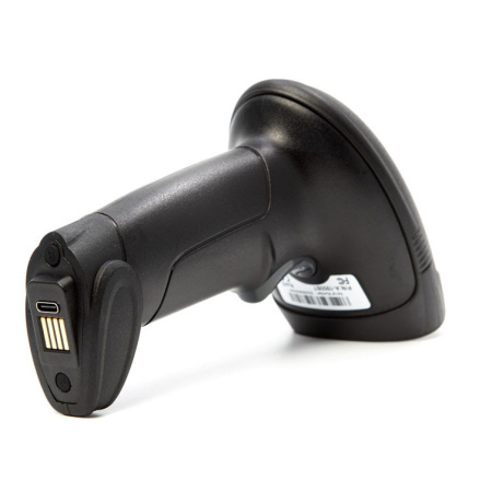 Беспроводной сканер штрих-кода G-SENSE IS1405BT HD 2D Bluetooth, USB, черный, cradle