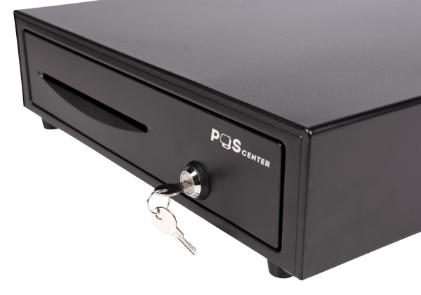 Денежный ящик POScenter 16E 410x420x100 распайка для " ШТРИХ-М", черный