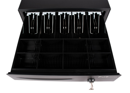 Денежный ящик POScenter 16E 410x420x100 распайка для " ШТРИХ-М", черный