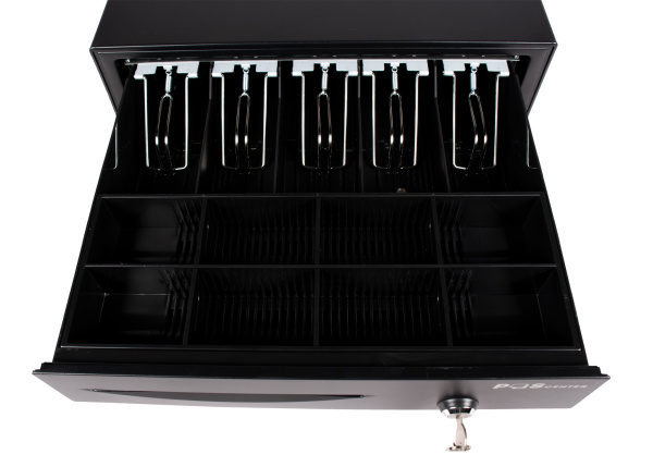 Денежный ящик POScenter 16E 410x420x100 распайка для " ШТРИХ-М", черный