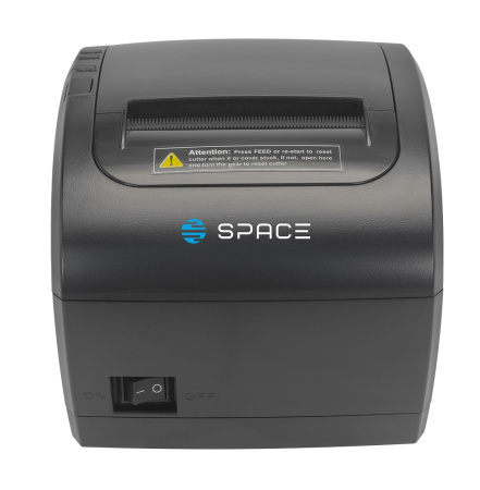 Чековый принтер SPACE Sonic V2 (80мм, 230мм/с, USB, Ethernet, WIFI, черный)