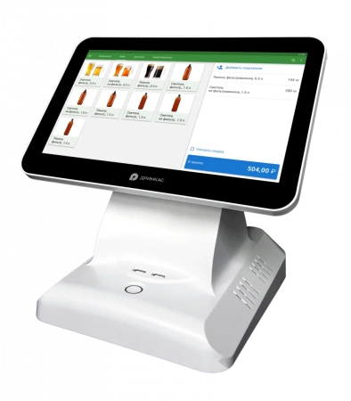 POS-терминал  Вики Халк (белый 11.6" N5095 8/128 WiFi BT без ОС) + Старт бессрочный 4670019031485