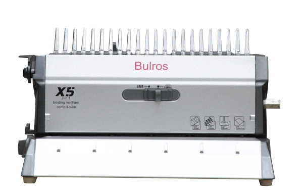 Переплётчик пласт./мет. 3:1 пружиной Bulros X5