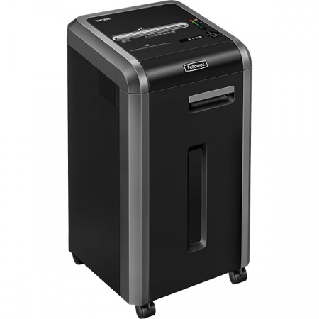 Шредер Fellowes® MicroShred 225Mi, DIN P-5, 2х12мм, 16 лст.,60лтр.,100% Jam Proof™, SafeSense™