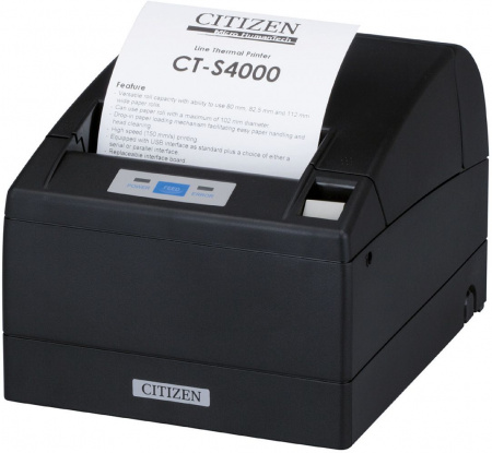 POS принтер Citizen CT-S4000, черный, USB