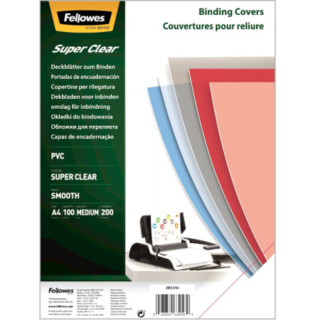 Обложка Transparent пластиковая, прозрачная