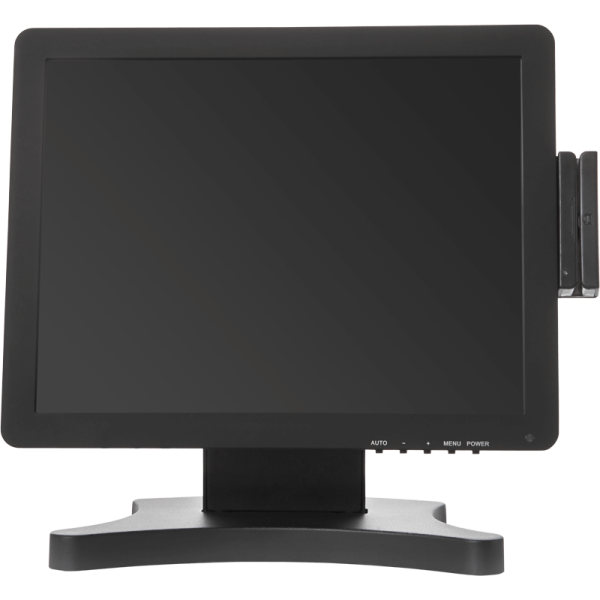 POS монитор сенсорный  15" PayTor TM-15 (V3), VGA+HDMI, ридер