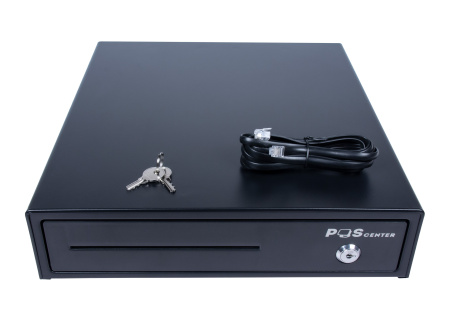 Денежный ящик POScenter 13L 335x368x80 распайка для " ШТРИХ-М", черный