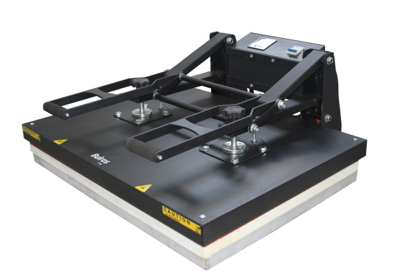 Термопресс плоский, с электронным управлением, двойной прижим плиты Bulros T-680