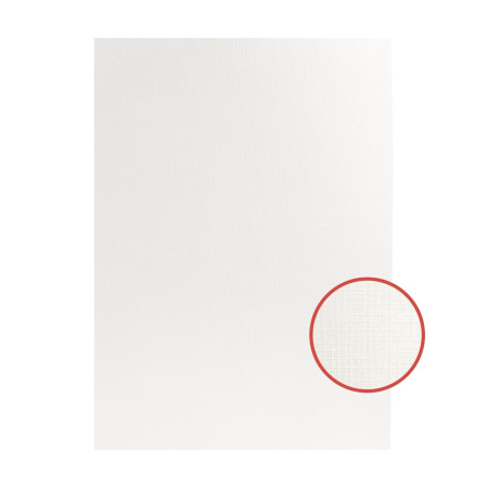 Обложки А4 "лён" белые 100 шт.