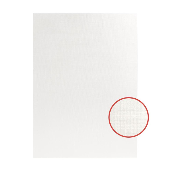 Обложки А4 "лён" белые 100 шт.