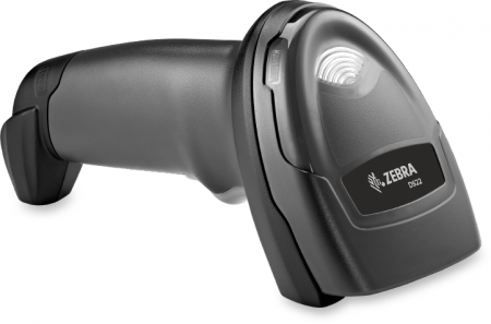 Проводной сканер Zebra DS 2208 1D/2D, черный, USB, RS-232 (COM порт, Serial)