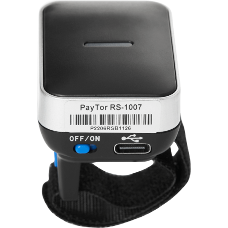 Сканер PayTor RS-1007 v2, без USB-адаптера, Черный