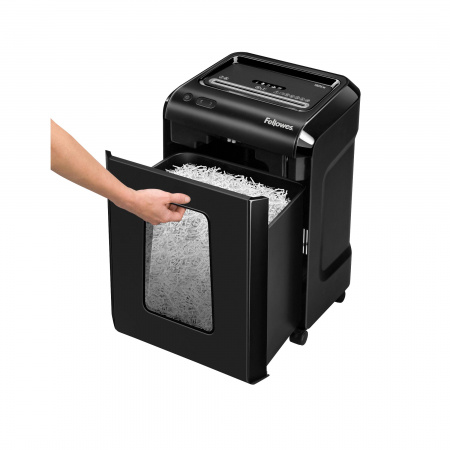 Шредер Fellowes® Powershred® 92Cs, DIN P-4, 4х38 мм, 18 лст., 25 лтр., SafeSense™