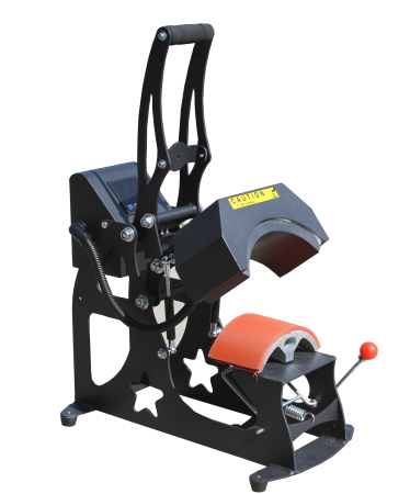 Откидной термопресс для бейсболок и рукавов, с электронным управлением Bulros TC-12