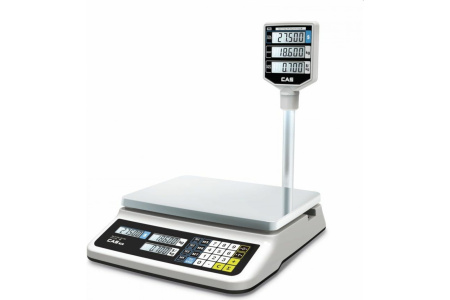Торговые весы CAS  PR-15P LCD RS