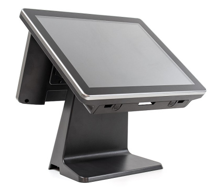 Сенсорный терминал АТОЛ JAZZ 15 (Lite, 15" P-CAP, Intel Celeron J3455, SSD 256Gb, RAM 8GB), без MSR, доп. монитор 9.7", без ОС.
