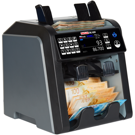 Счетчик банкнот DoCash DC-55V (2 CIS)
