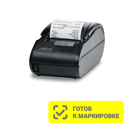 ККТ АТОЛ 11Ф. Черный. с ФН 1.2 15 мес. USB. RS-232. 5.0