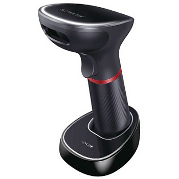 Сканер штрих-кода SUNLUX XL-9610 USB (2D, беспроводной, в комплекте с базовой станцией)