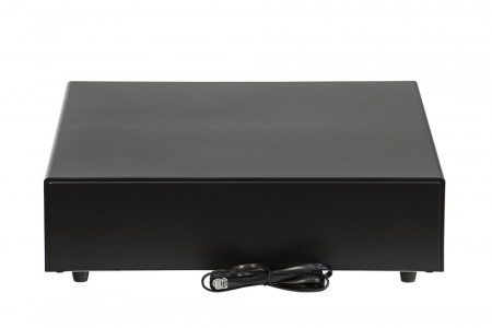 Денежный ящик АТОЛ CD-410-B черный, 410*415*100, 24V.