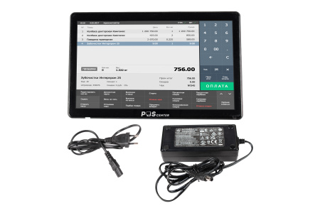 Компактный POS-терминал Poscenter Wise Pro (11, 6", P-CAP, J4125, RAM 8Gb, M2 SSD 128Gb, WiFi, BT) без ОС