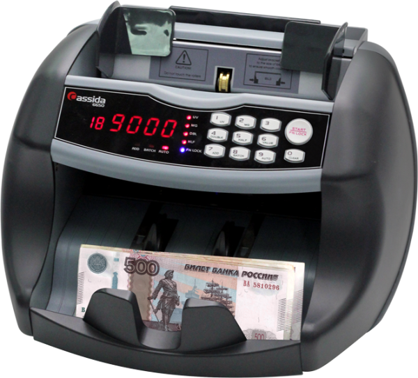 Счетчик банкнот Cassida 6650 UV/MG RUB Счетчик банкнот Cassida 6650 UV/MG RUB