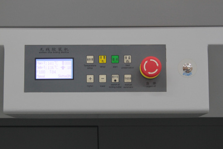 Автоматический термопереплётчик A3 (ролики боковой проклейки, торшонирование и фреза) Bulros 60M-A3