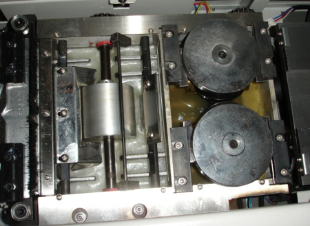 Автоматический термопереплётчик (ролики боковой проклейки, штрихование, торшонирование и фреза) Bulros 588