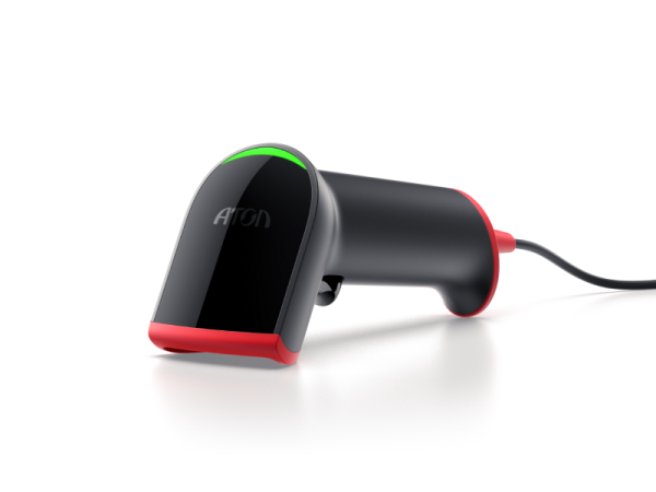 Сканер штрихкода АТОЛ Impulse 12 (2D, серый, USB, c подставкой, упаковка 1 шт.).V2