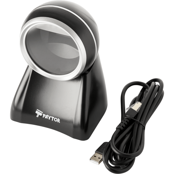 Стационарный сканер PayTor GS-1118, USB, Черный