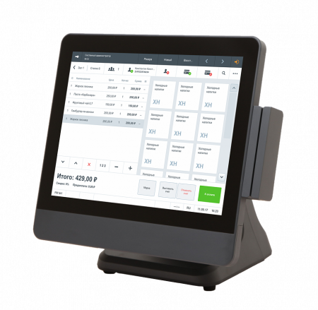 Сенсорный терминал АТОЛ ViVA Smart, E715, 15" P-CAP, Intel Celeron J1900 2.0/2.4 Ghz