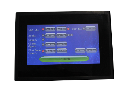 Автоматический термопереплётчик А3 (ролики боковой проклейки, торшонирование и фреза) Bulros 60R