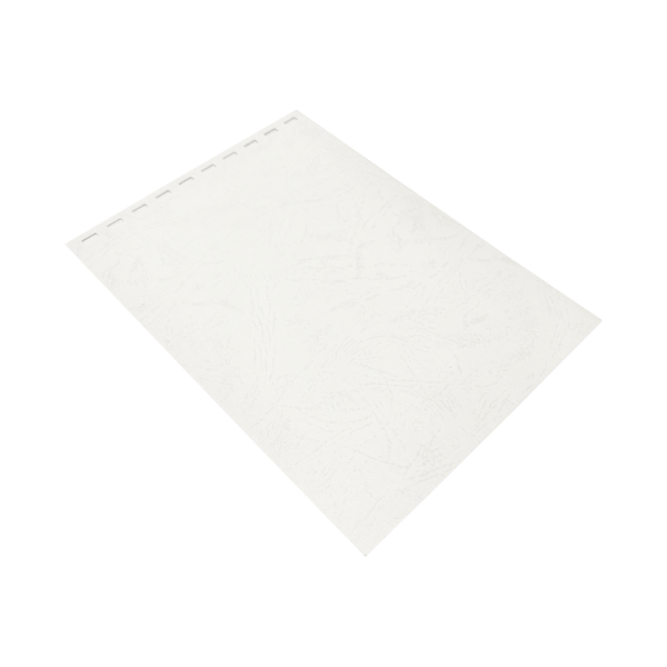 Обложки А4 "кожа" белые 100 шт.