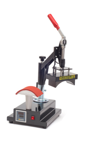 Горизонтально-поворотный термопресс для бейсболок и рукавов, с электронным управлением Bulros TC-11