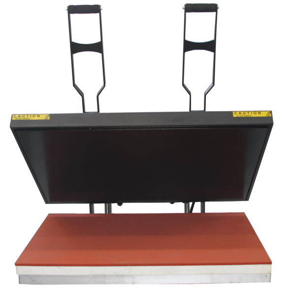 Термопресс плоский, с электронным управлением, двойной прижим плиты Bulros T-680