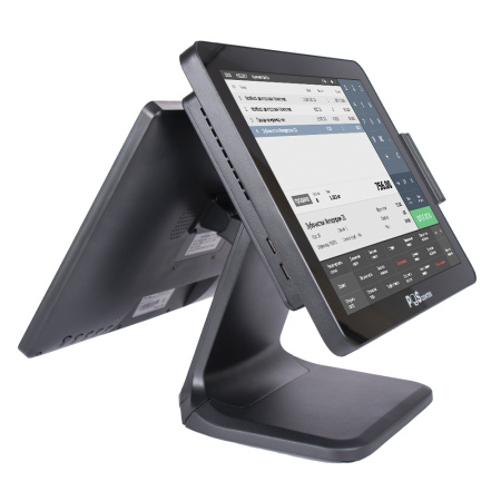 Сенсорный моноблок POSCenter POS101 (15", PCAP, J3455, RAM 4Gb, SSD M2 128Gb, MSR) без ОС