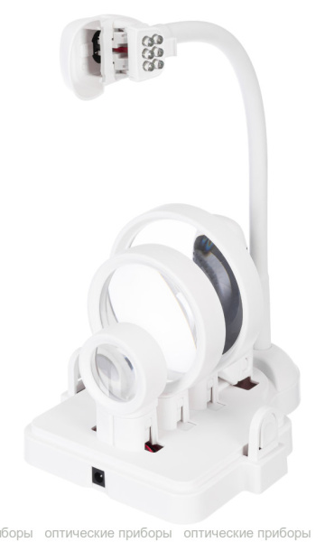 Мультилупа Levenhuk Zeno Multi ML15, белая