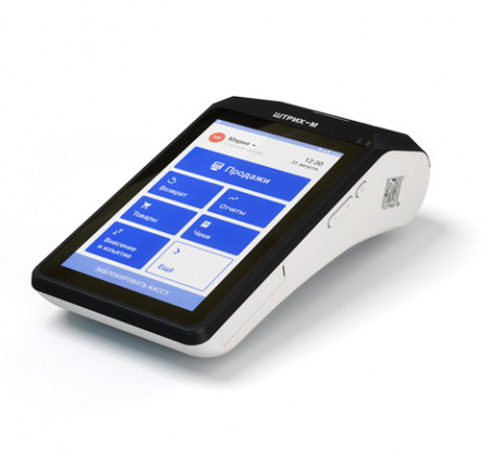 ККТ "ШТРИХ-СМАРТПОС-Ф" без ФН (7" 600x1024 IPS, 57 мм, ОС Android 7.0, Торговля.онлайн)