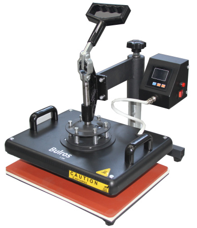 Горизонтально-поворотный термопресс, с электронным управлением Bulros F-200