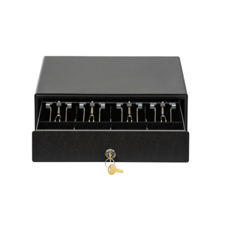 Денежный ящик АТОЛ SB-330-B черный, 330*380*90, механический.