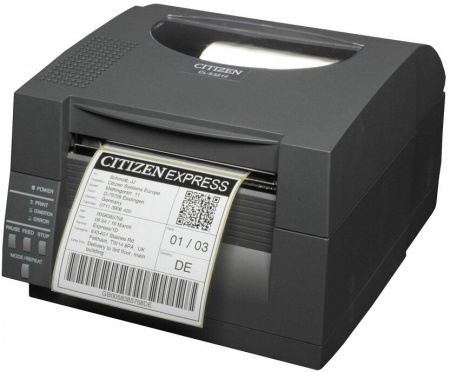 Принтер DT Citizen CL-S521II Printer; Direct thermal, Black, UK+EN Plug