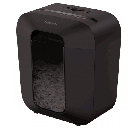 Шредер Fellowes® Powershred® LX25, DIN P-4,  4х37мм, 6 лст., 11,5 лтр.,  уничт.: скрепки,скобы,карты